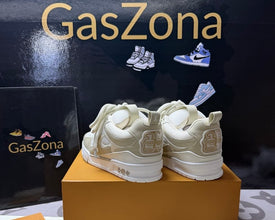 Louis Vuitton LV Skate Sneaker Beige White