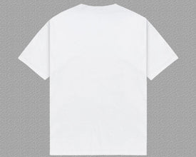 Moncler Blurred Logo Cotton T-Shirt - White