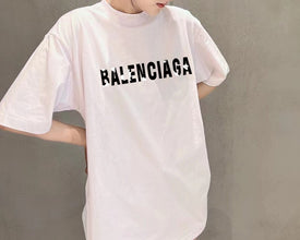 Balenciaga - Yellow Tape T-Shirt - White