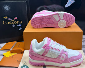 Louis Vuitton Trainer Monogram Pink