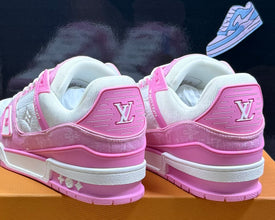Louis Vuitton Trainer Monogram Pink