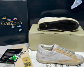 Golden Goose Super-Star White Beige