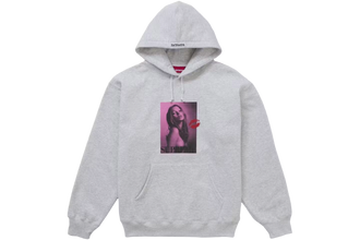 Supreme Kate Moss Hooded Sweatshirt Ash Grey
