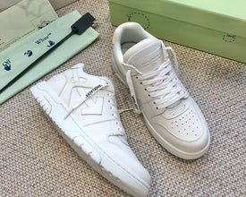 Off-White Out Of Office leather white