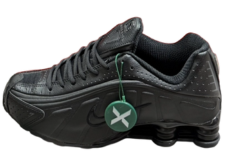 Nike Sportswear SHOX R4 UNISEX - black/-bright crimson