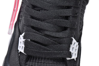 Air Jordan 4 Retro SE Black Canvas