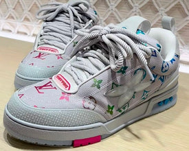 Louis Vuitton LV Skate Sneaker Gray Gradient Monogram
