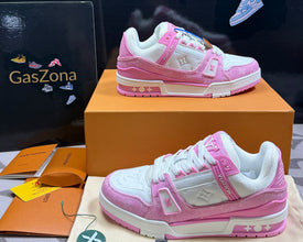 Louis Vuitton Trainer Monogram Pink