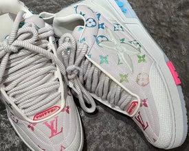 Louis Vuitton LV Skate Sneaker Gray Gradient Monogram