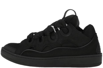 Lanvin Leather Curb Triple Black