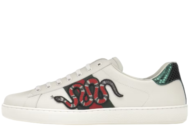 Gucci Ace Embroidered Snake