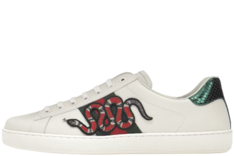 Gucci Ace Embroidered Snake
