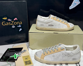 Golden Goose Super-Star White Beige