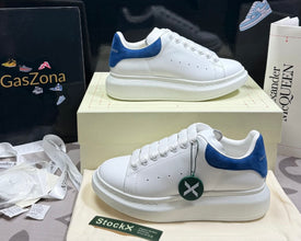 Alexander McQueen Oversized White Paris Blue