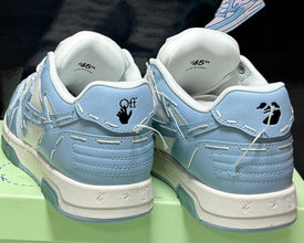 OFF-WHITE Out Of Office Sartorial Stitching White Blue