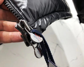 Moncler Maya Short Down Jacket Black