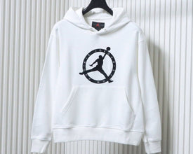 Jordan x Off-White logo-print hoodie