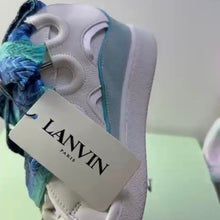 Lanvin Curb Sneaker White Blue