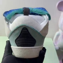 Lanvin Curb Sneaker White Blue