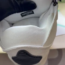 Lanvin Leather Curb Sneaker White