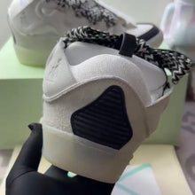 Lanvin Leather Curb Sneaker White