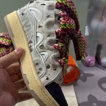 Lanvin Curb Sneaker Graffiti