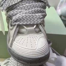 Lanvin Curb Sneakers - Grey/White