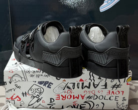 Dolce & Gabbana Portofino Strapped Black White