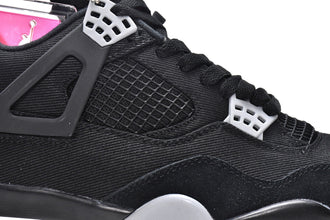 Air Jordan 4 Retro SE Black Canvas