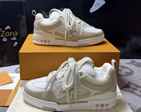 Louis Vuitton LV Skate Sneaker Beige White
