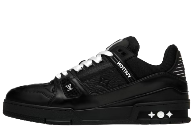 Louis Vuitton Trainer Black Embossed Monogram