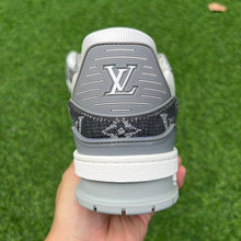 Louis Vuitton Trainer Monogram Denim Grey White