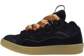 Lanvin Leather Curb Black