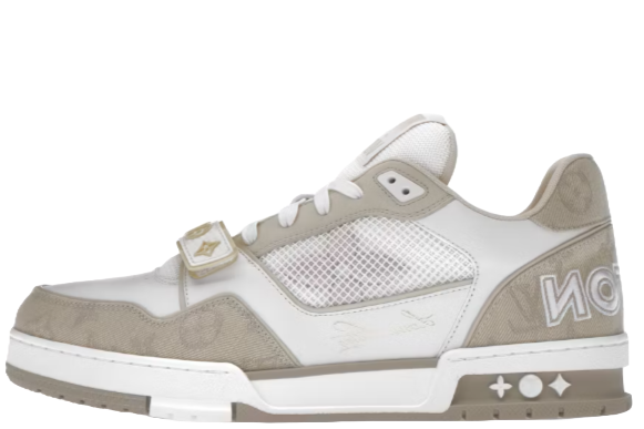 Louis Vuitton Trainer Beige White