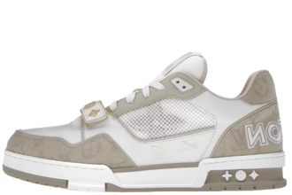 Louis Vuitton Trainer Beige White