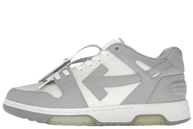 OFF-WHITE Out Of Office OOO Low Tops Grey White (2022)