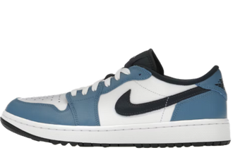 Jordan 1 Low Golf White Aegean Storm