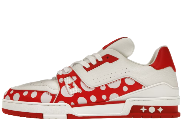 Louis Vuitton LV Trainer Yayoi Kusama Red White