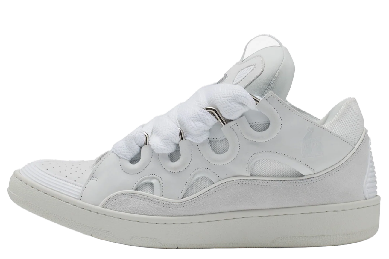 Lanvin Curb Sneaker White