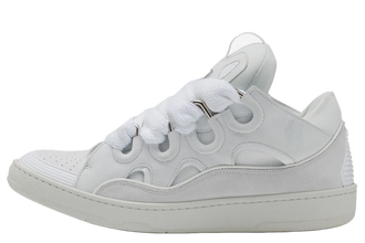 Lanvin Curb Sneaker White