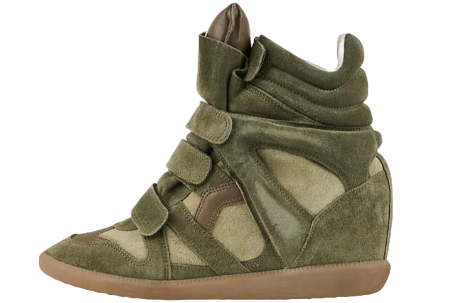ISABEL MARANT Bekett Olive Green