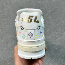 Louis Vuitton LV Trainer Takashi Murakami White