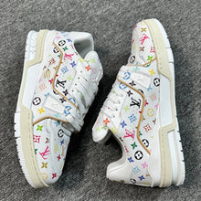 Louis Vuitton LV Trainer Takashi Murakami White