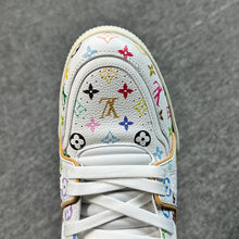 Louis Vuitton LV Trainer Takashi Murakami White