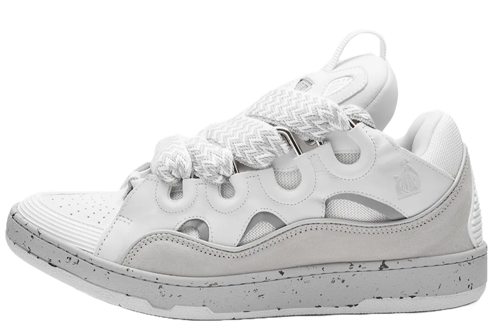 Lanvin Curb Sneakers - Grey/White