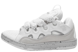 Lanvin Curb Sneakers - Grey/White