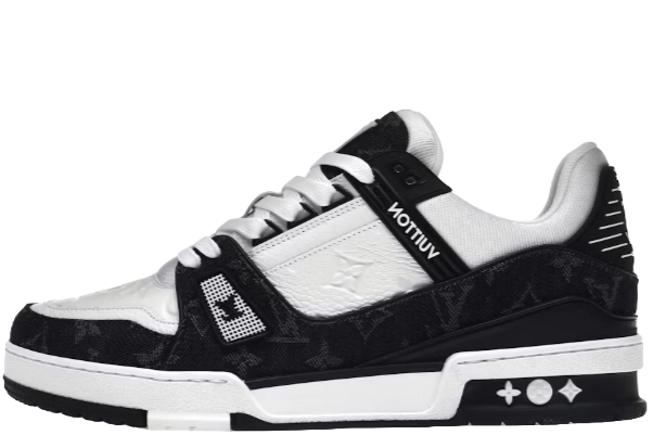 Louis Vuitton LV Trainer Black White