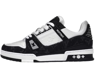 Louis Vuitton LV Trainer Black White